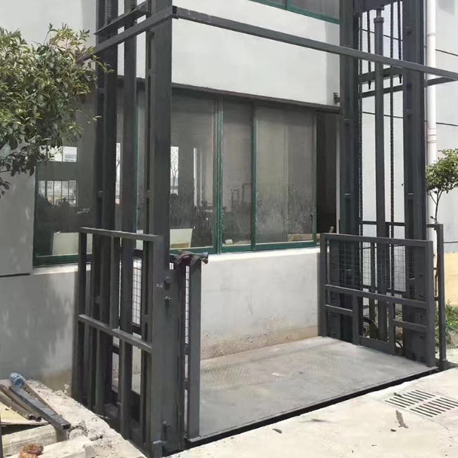 百色5吨室外升降货梯